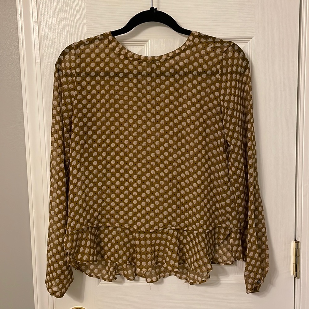LOFT Sheer Blouse